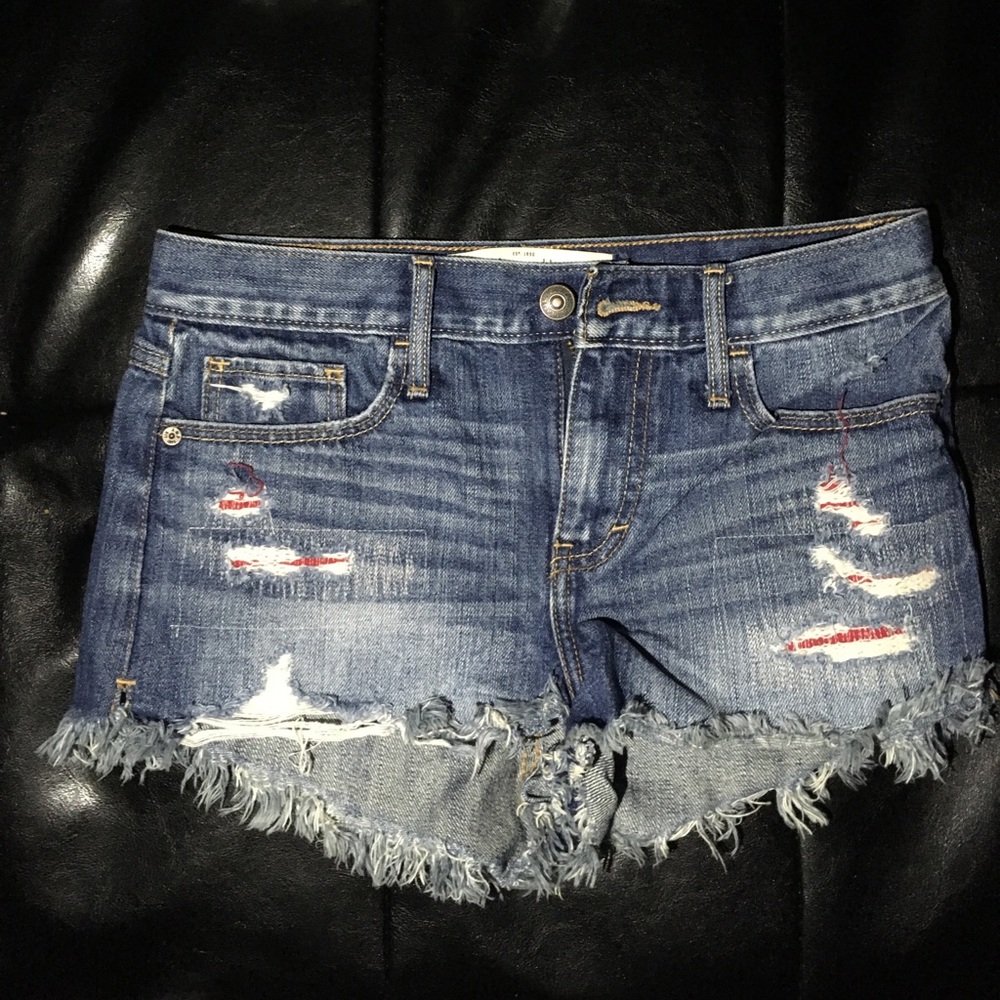 Abercrombie & Fitch high waisted shorts size 0